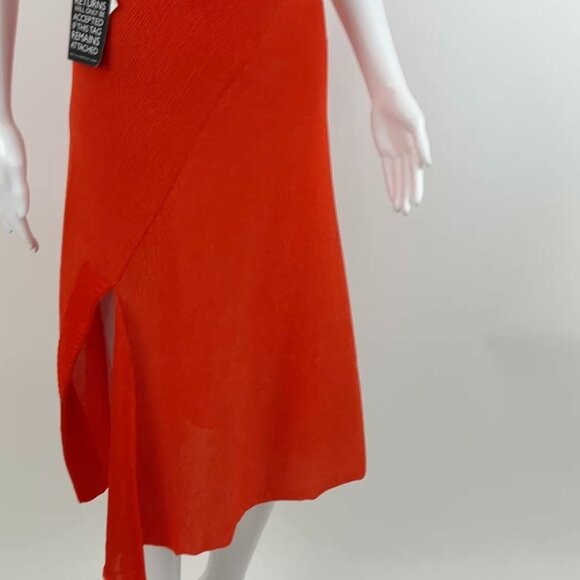 Victoria Beckham Orange Skirt - Picture 7 of 7